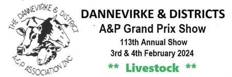 Dannevirke A&P Show 2024 - LIVESTOCK