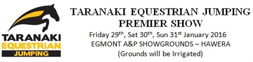 Taranaki Equestrian Jumping Premier Show