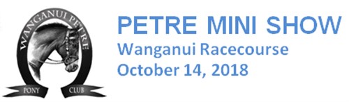 Wanganui Petre Pony Club - PETRE MINI SHOW