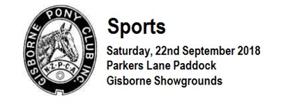 Gisborne Pony Club Sports 