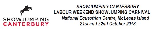 SJ Canterbury Labour Weekend Show Jumping Carnival 2018