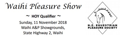 Waihi Pleasure Show