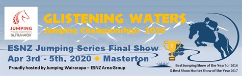CANCELLED - Glistening Waters & ESNZ Series Final 2020