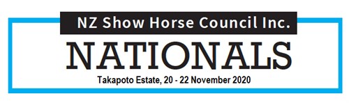 UberSnug NZ Show Horse Council Nationals 2020