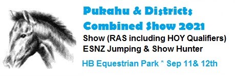Pukahu & Districts Combined Show 2021 - CANCELLED
