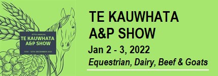 TE KAUWHATA A&P SHOW - now 2 & 3 January 
