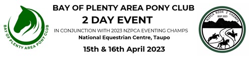 NZPCA & BOP Eventing Championship 