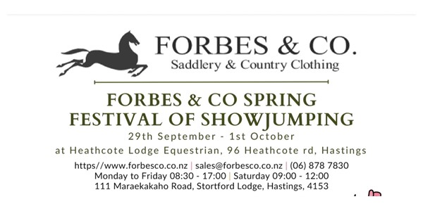 FORBES & CO SADDLERY 