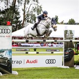 Annabel Francis and Carado GHP flying to victory 